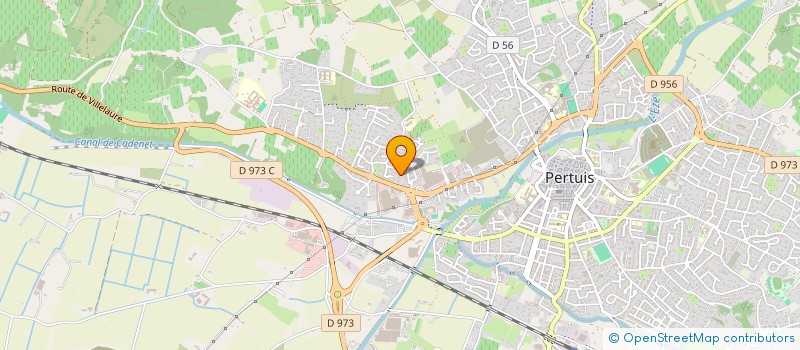 localisation de l'entreprise SCI LES TROIS CYPRES  PERTUIS