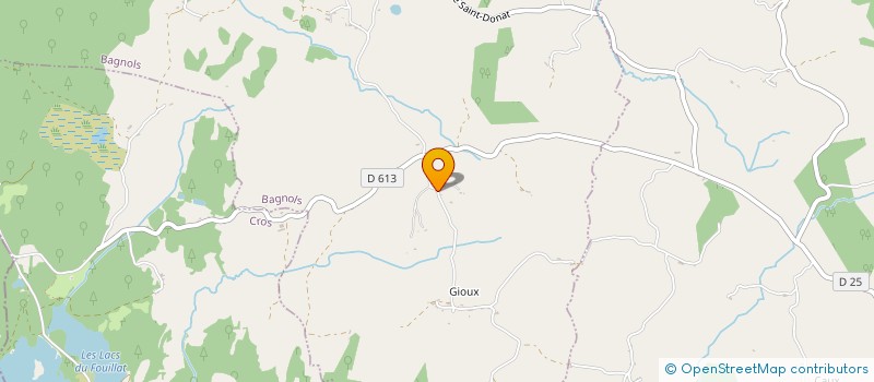 localisation de l'entreprise SCI LES TROIS DEHORS  BAGNOLS