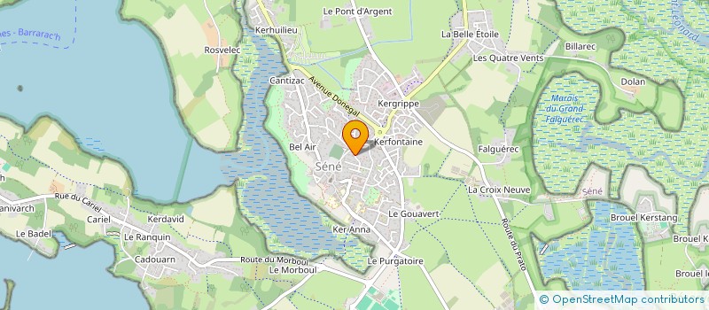 localisation de l'entreprise SCI LES TROIS DOUCE à SENE