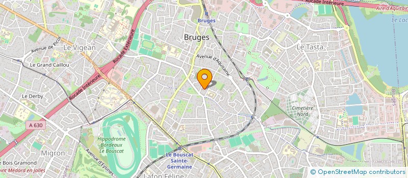 localisation de l'entreprise SCI LES TROIS E  BRUGES