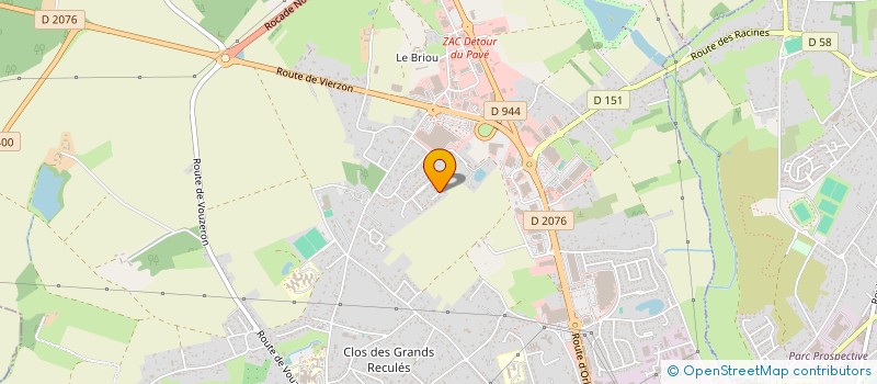 localisation de l'entreprise SCI LES TROIS E  SAINT-DOULCHARD