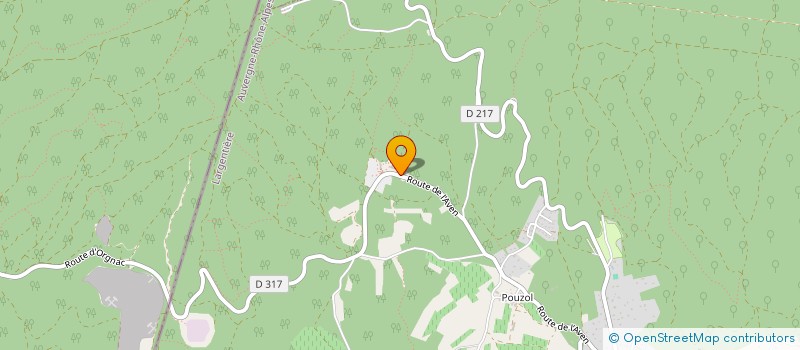 localisation de l'entreprise SCI LES TROIS EAUX  VALLON PONT D'ARC