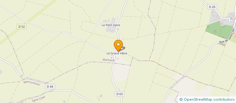 localisation de l'entreprise SCI LES TROIS FARFADETS  MARTAIZE