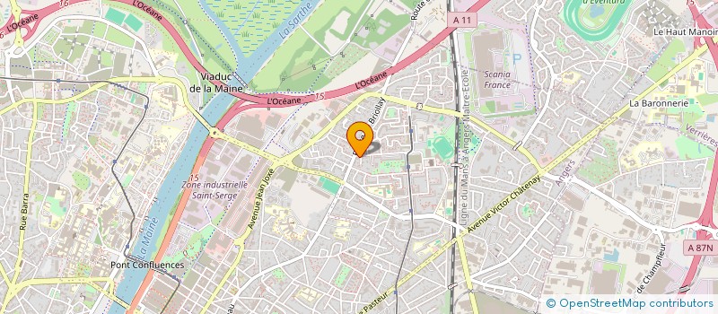 localisation de l'entreprise SCI LES TROIS FEES à ANGERS