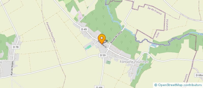 localisation de l'entreprise SCI LES TROIS FONTAINES à FONTAINE-FOURCHES