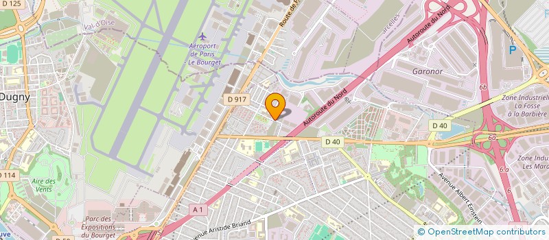localisation de l'entreprise SCI LES TROIS FRERES à LE BLANC-MESNIL