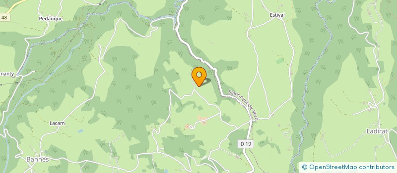 localisation de l'entreprise SCI LES TROIS FRERES  SAINT-LAURENT-LES-TOURS