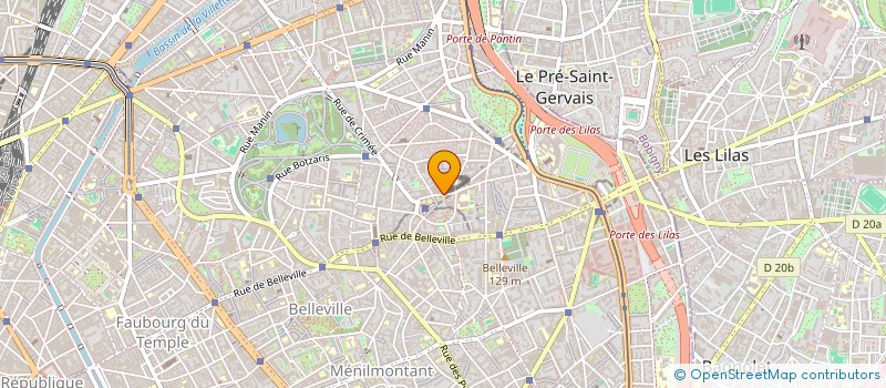 localisation de l'entreprise SCI LES TROIS FRERES  PARIS