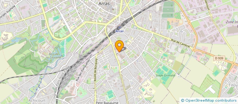 localisation de l'entreprise SCI LES TROIS FRERES à ARRAS