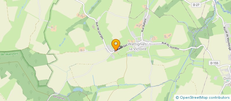 localisation de l'entreprise SCI LES TROIS G à WATTIGNIES-LA-VICTOIRE
