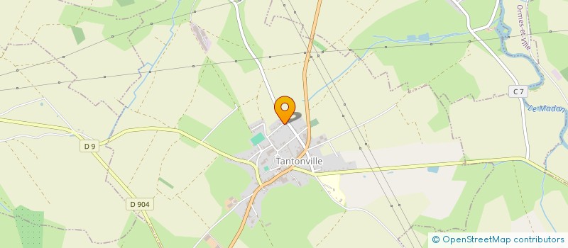 localisation de l'entreprise SCI LES TROIS G  TANTONVILLE