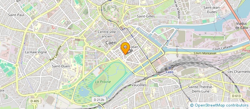 localisation de l'entreprise SCI LES TROIS GRUNES à CAEN