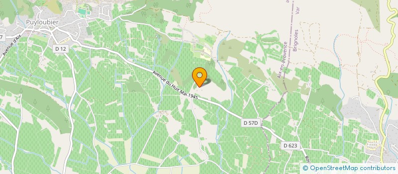 localisation de l'entreprise SCI LES TROIS I  PUYLOUBIER