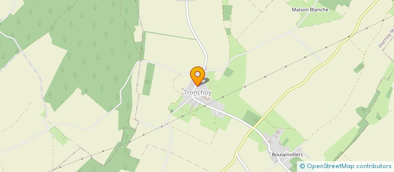 localisation de l'entreprise SCI LES TROIS ILETS  HORNOY-LE-BOURG