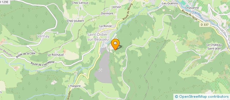 localisation de l'entreprise SCI LES TROIS JEAN  DEUX-GROSNES