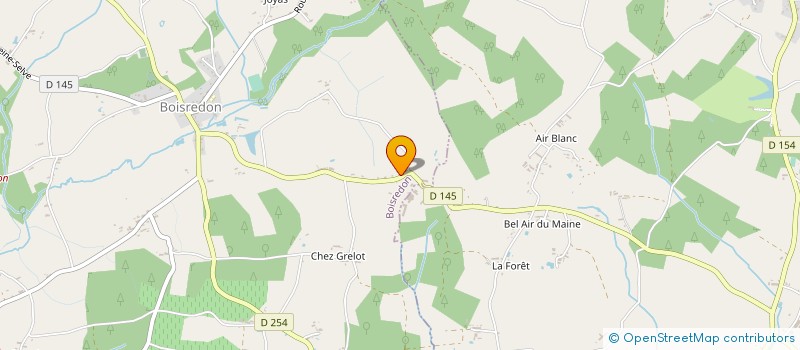 localisation de l'entreprise SCI LES TROIS JOURS  BOISREDON