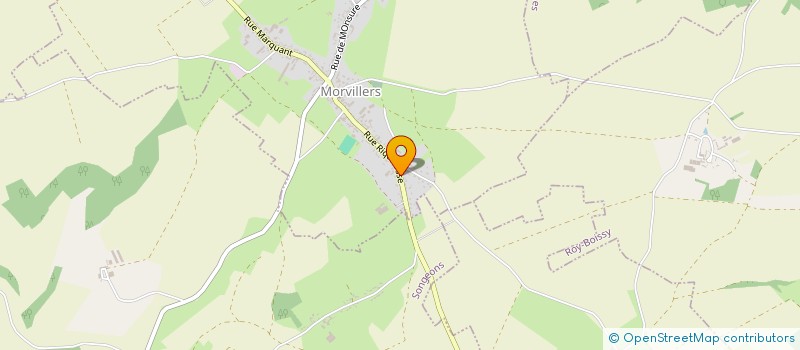 localisation de l'entreprise SCI LES TROIS KAS  MORVILLERS