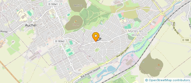 localisation de l'entreprise SCI LES TROIS LOGIS  MARLES-LES-MINES