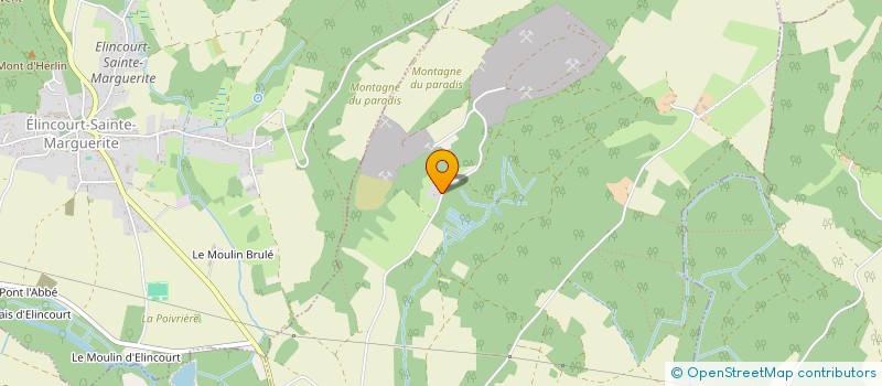 localisation de l'entreprise SCI LES TROIS MANDARINS  CHEVINCOURT