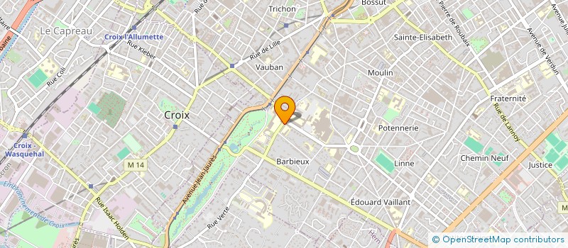 localisation de l'entreprise SCI LES TROIS MARCHES  ROUBAIX