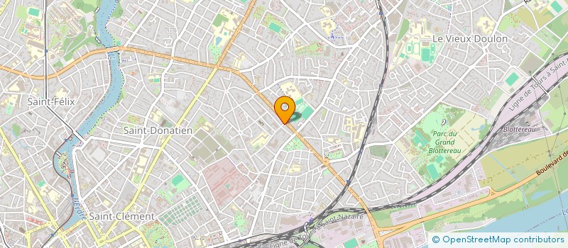 localisation de l'entreprise SCI LES TROIS MOUETTES à NANTES