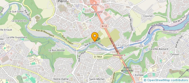 localisation de l'entreprise SCI LES TROIS MOULINS  PLERIN