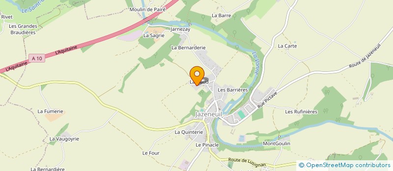 localisation de l'entreprise SCI LES TROIS MOULINS  JAZENEUIL