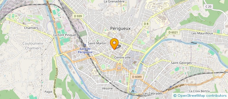 localisation de l'entreprise SCI LES TROIS MOUSQUETAIRES à PERIGUEUX