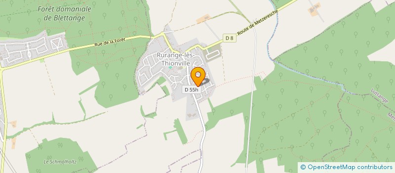 localisation de l'entreprise SCI LES TROIS MOUTIERS  RURANGE-LES-THIONVILLE