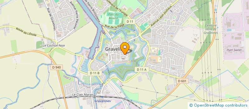 localisation de l'entreprise SCI LES TROIS MUSES à GRAVELINES