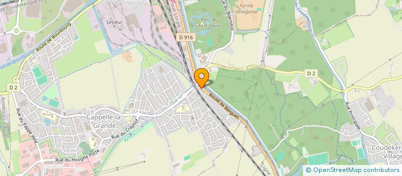 localisation de l'entreprise SCI LES TROIS PECHEURS  CAPPELLE-LA-GRANDE