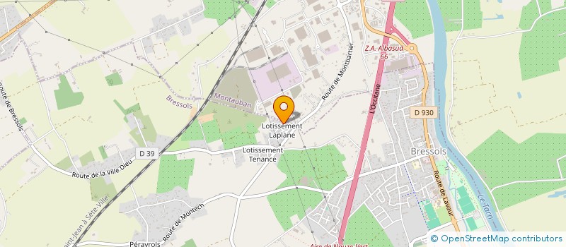 localisation de l'entreprise SCI LES TROIS PETITS  BRESSOLS