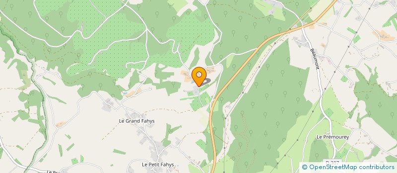 localisation de l'entreprise SCI LES TROIS PETITS LOUPIAUX  FOUGEROLLES-SAINT-VALBERT