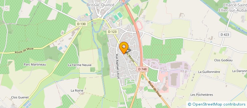 localisation de l'entreprise SCI LES TROIS PETITS MOUSSES  LES GARENNES SUR LOIRE