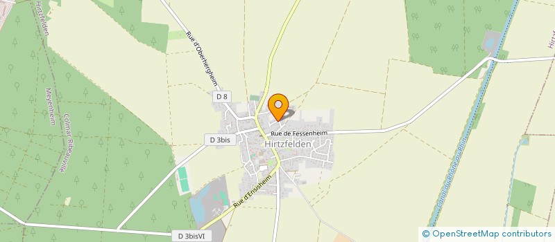 localisation de l'entreprise SCI LES TROIS PIERRES  RUMERSHEIM-LE-HAUT