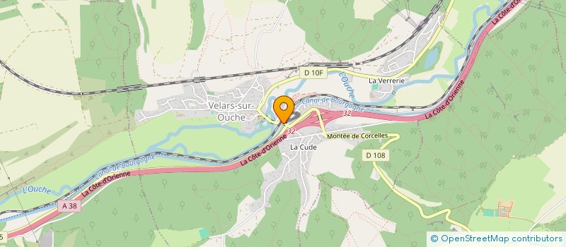 localisation de l'entreprise SCI LES TROIS PONTS  VELARS-SUR-OUCHE