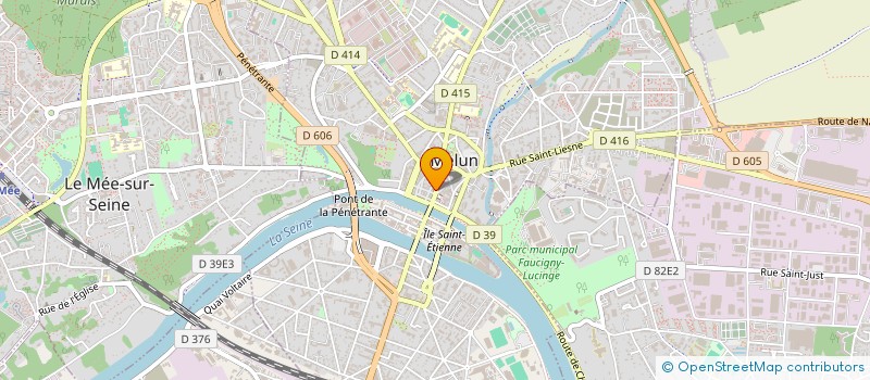 localisation de l'entreprise SCI LES TROIS RIVIERES à MELUN