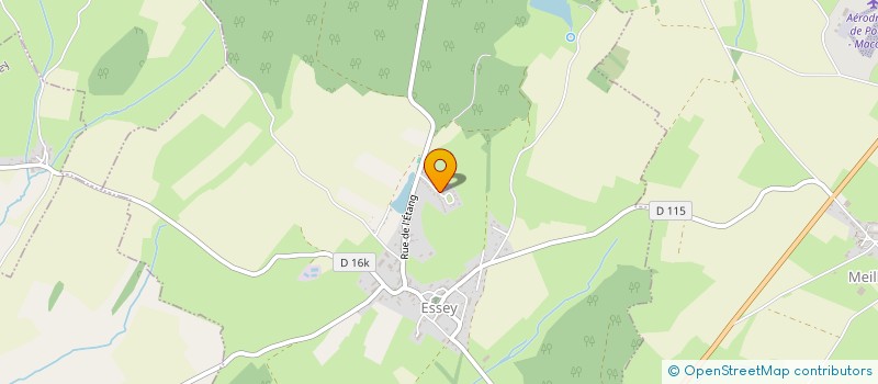 localisation de l'entreprise SCI LES TROIS SOLEILS  VANDENESSE-EN-AUXOIS