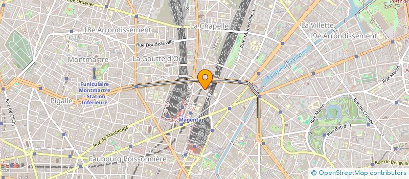 localisation de l'entreprise SCI LES TROIS STARS  PARIS