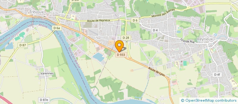 localisation de l'entreprise SCI LES TROIS TINAS à REYRIEUX