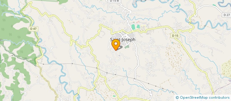localisation de l'entreprise SCI LES TROPIQUES à SAINT-JOSEPH