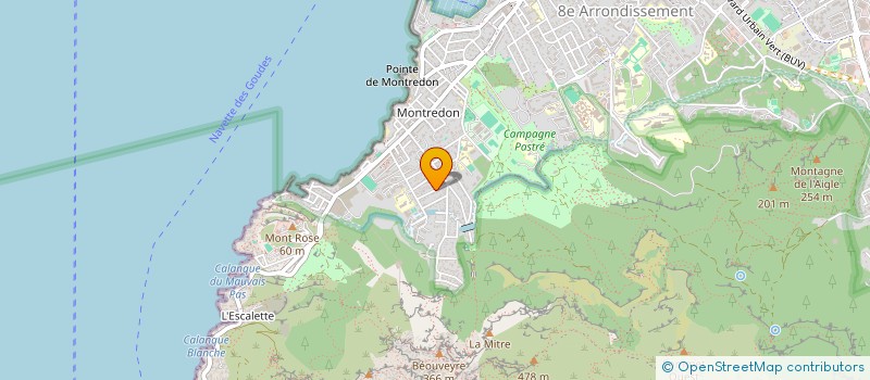 localisation de l'entreprise SCI LES TRUFFES à MARSEILLE