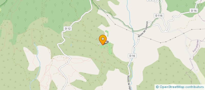 localisation de l'entreprise SCI LES TRUQUES  FORCALQUIER