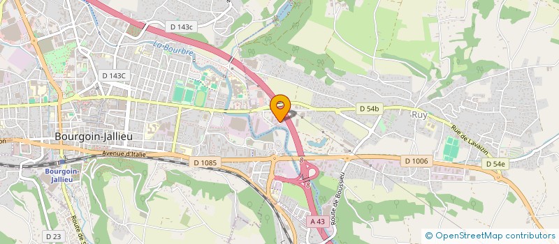 localisation de l'entreprise SCI LES TUCHES ST SAVIN  RUY-MONTCEAU