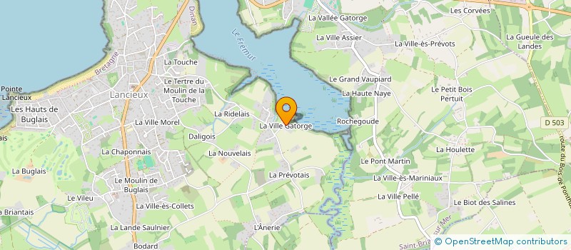 localisation de l'entreprise SCI LES TUESLAIS  LANCIEUX