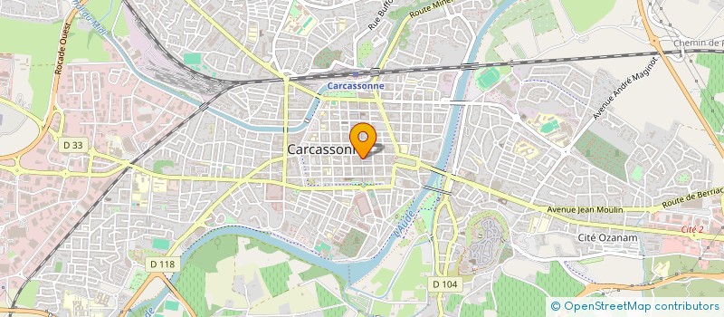 localisation de l'entreprise SCI LES TUILERIES à CARCASSONNE