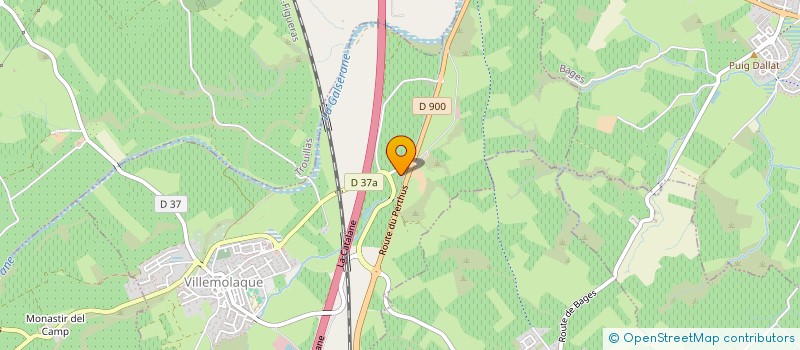 localisation de l'entreprise SCI LES TUILERIES  VILLEMOLAQUE