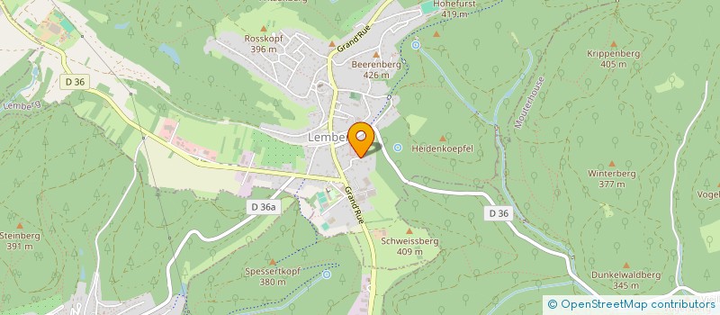 localisation de l'entreprise SCI LES TUILERIES  LEMBERG