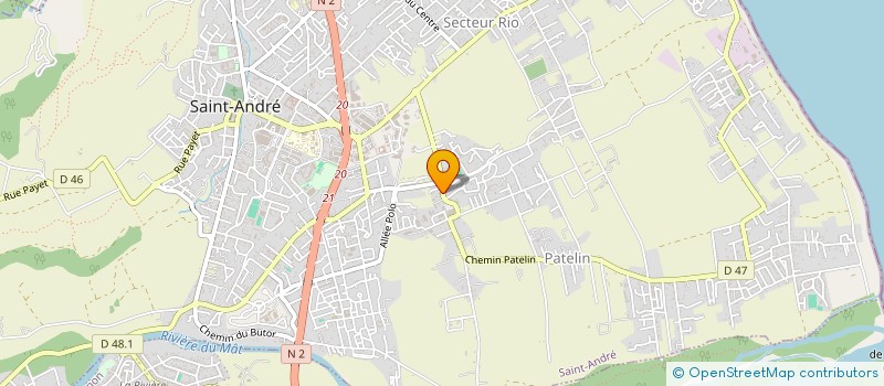localisation de l'entreprise SCI LES TUITS-TUITS à SAINT-ANDRE