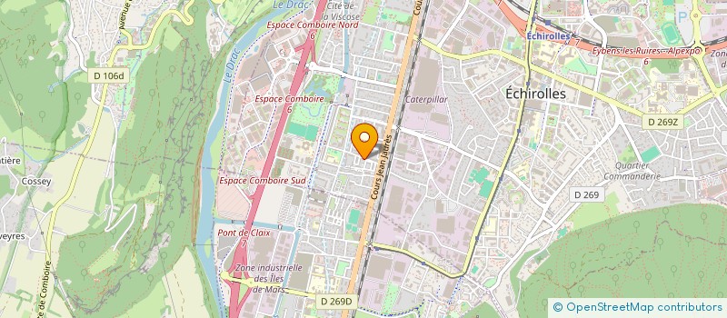 localisation de l'entreprise SCI LES TULIPES à ECHIROLLES